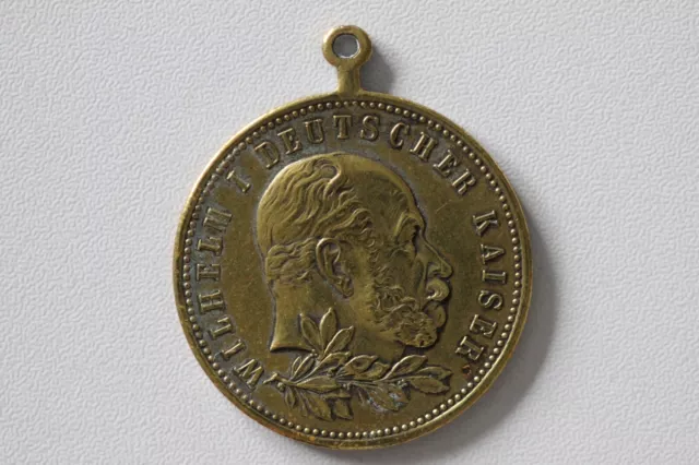 Medaille Preussen 1787-1897 zum 100 Geburtstages Wilhelm I. 28,68 mm