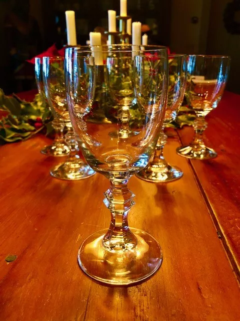 Vintage Irish Cut Crystal Cordials/Wine Glasses SET OF 6!