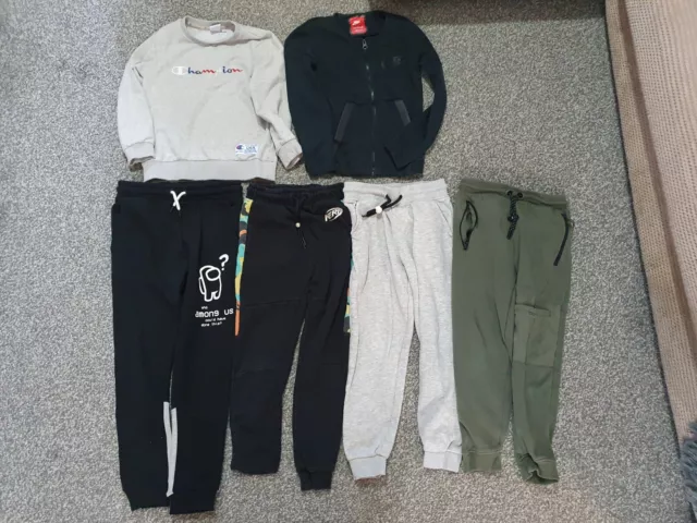 Boys Clothes Bundles Next George Joggers Sweatshirt Nike Jacket 8-9Y