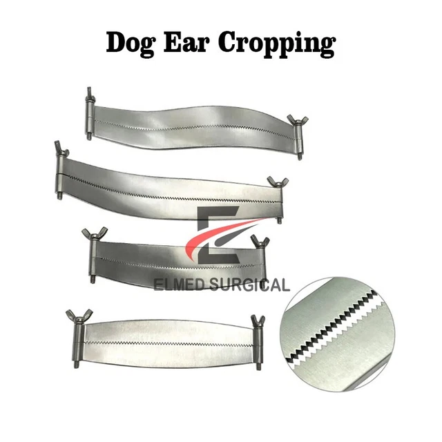 DOG EAR CROPPING Guide Clamps Tool for Doberman Pitbull Surgical