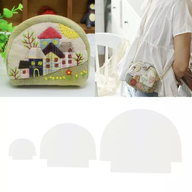 Template Cute Bag Pattern Sewing Ruler Template Cutting Purses Sewing Template