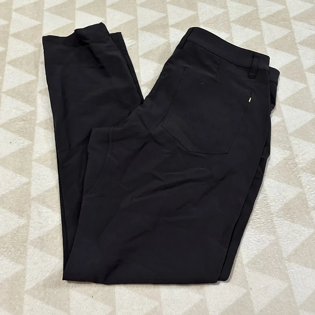 Oliver’s Apparel Mens Passage Pants Black Size 31 Performance