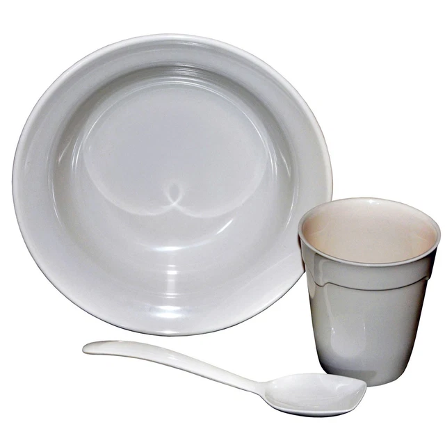 Ensemble Vaisselle Plastique Dur VoluforM - 10 Pièces - Pique-nique, Camping, Caravane - Occasion