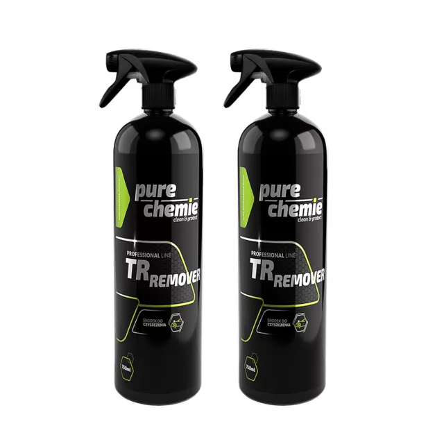x2 Pure Chemie TR Remover 750ml pour éliminer les particules d'asphalte, le goud