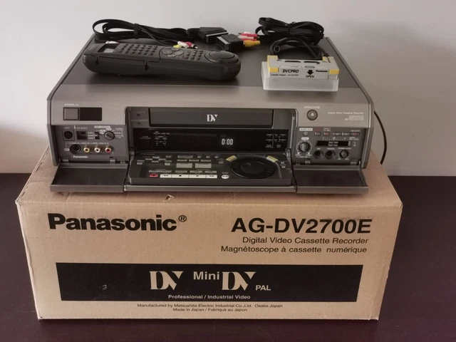 PANASONIC AG-DV2700E DV/Mini-DV Video Editor/Recorder EUR 850,00