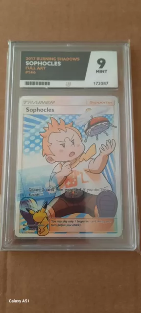 Sophocles Full Art Burning Shadows Mint 9