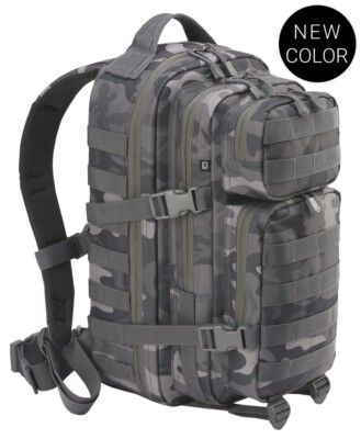 Brandit BRANDIT Zaino Borsone uomo donna militare campeggio US Cooper 25 litri Charcoal 