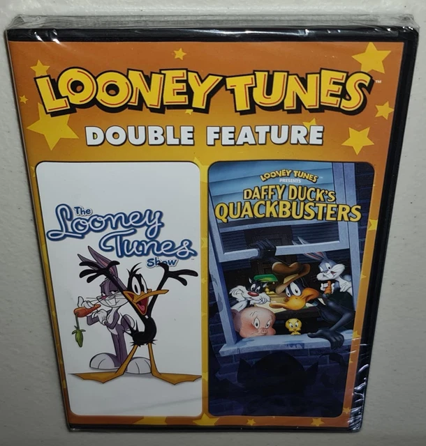LOONEY TUNES DOUBLE Feature Daffy Duck's Quackbusters Brand New Sealed