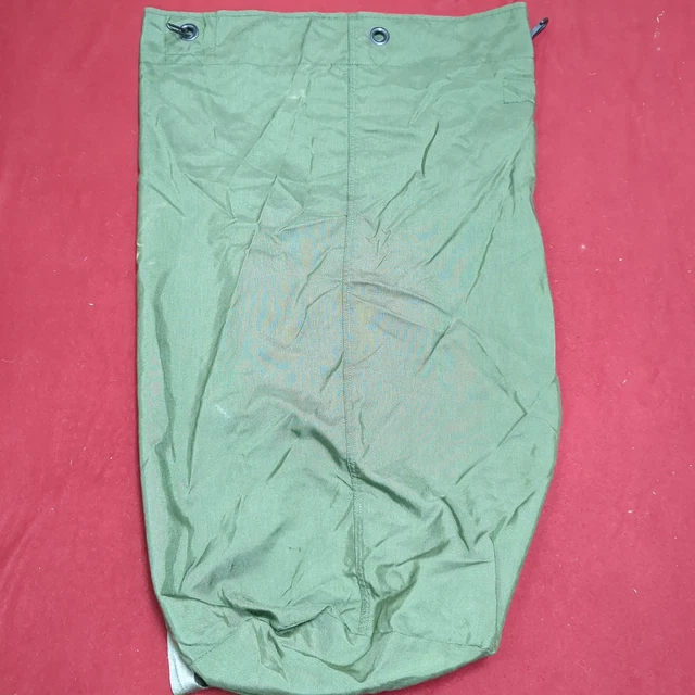 US Military Issue Locking Top Load Nylon Carrying Seabag w Straps Duffle (dfl15)
