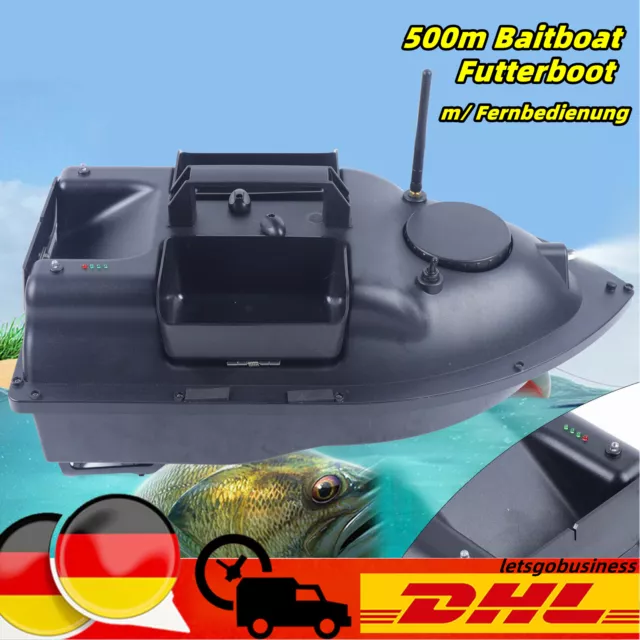 500m Futterboot Bausatz RC Fischköder Boot Baitboat Nachtangeln Köderboot 220 V