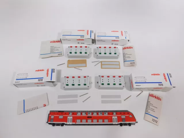 DU116-1 #4x Märklin H0 7272 Vice-Pult Éprouvé pour Signaux Souples etc Mint +