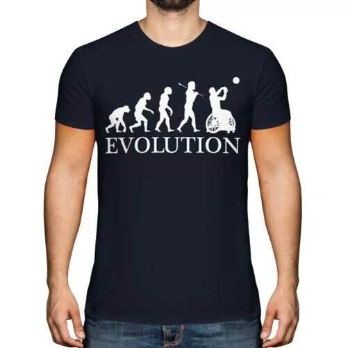 Chaise Roulante Basketball Evolution De L'Homme T-Shirt Cadeau