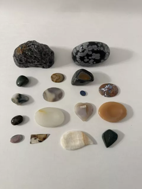 3lb JUMBO Lot Polished Rocks - Tumbled Stones Gemstone Mix - Healing and  Reiki