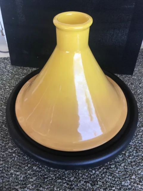 Le Creuset Enameled Cast Iron Pot Moroccan Tagine Cookware 27cm 2.5 qt. France
