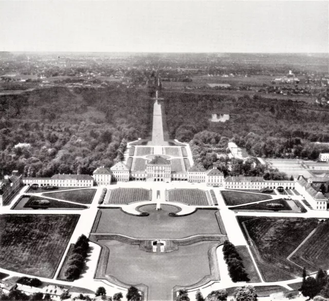 Luftbild München Schloss Nymphenburg - 1950er Jahre