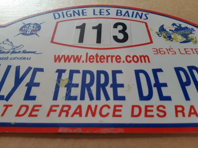 ANCIENNE PLAQUE RALLYE du Gard 1976 automobile EUR 69,90 - FR