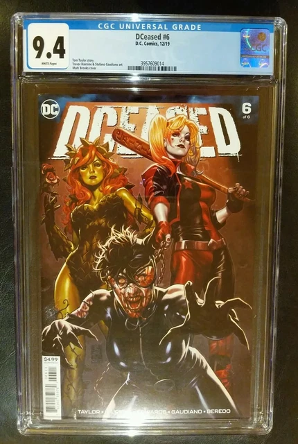 DCeased #6 CGC 9.4 WP Cover A Ivy, Harley, & Catwoman Mark Brooks Cover DC Comic