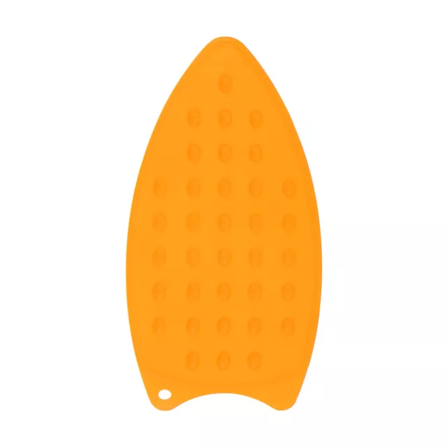 Silicone Iron Rest Pad Hot Resistant Mat Iron Rest Plate Orange