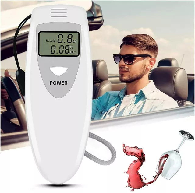 Professional Breathalyzer Portable Breath Digital Alcohol Tester for Driver Car