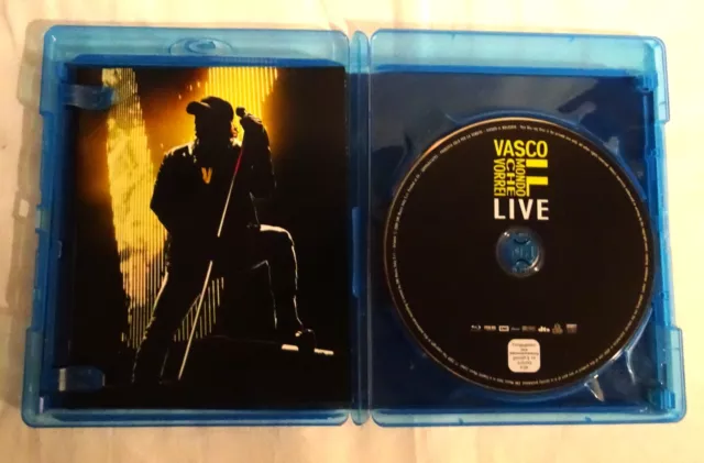 🟡 Vasco Rossi - Il Mondo Che Vorrei - Live Blu Ray Disc-A 1081 3