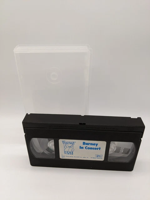 Barney Friends In Concert Vhs Video Tape Only Vtg 1991 Sing Along Barney Friends In Concert Vhs Video Tape Only Vtg 1991 Sing Along