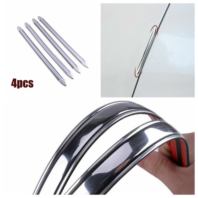 Anti Scratch Protector Sticker x4 Car Bumper Corner Door Guard Cover Accessory