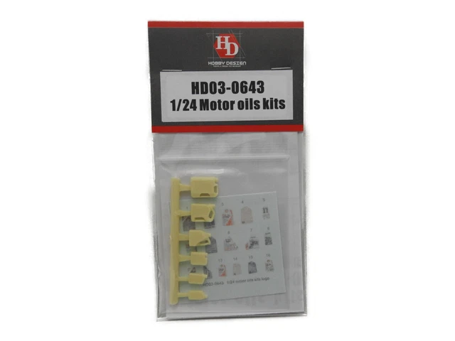 Hobby design 1/24 Motor Oil Bottle Can Engine Auto Car Model Hd03-0643