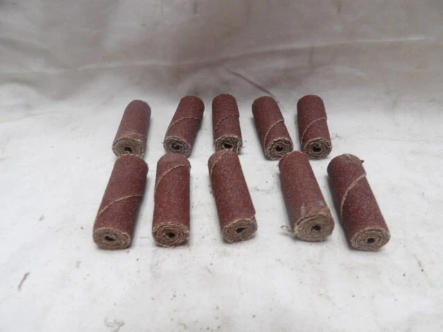 Norton Cartridge Rolls 3/8" x 1-1/2" x 1/8" 80 Grit (Qty of 10)