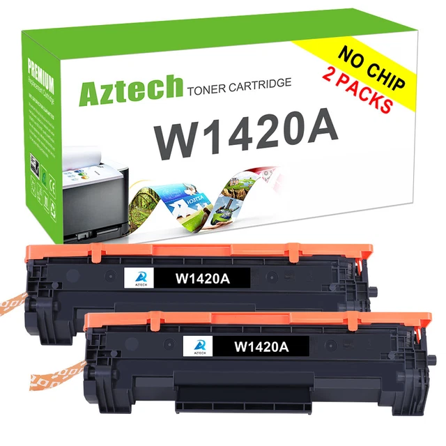 HALLOLUX 142X 142A Toner Schwarz Kompatibel für HP 142A W1420A 142X W1420X für HP Laserjet MFP