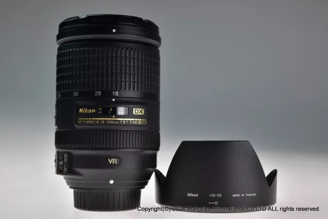 NIKON AF-S VR DX NIKKOR ED 18-300mm f/3.5-5.6G SWM IF Aspherical Excellent