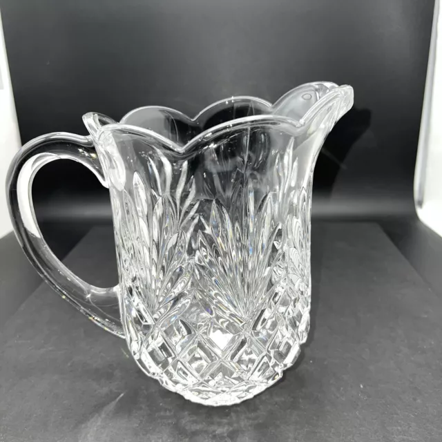 Shannon Crystal Designs of Ireland Glass Water Pitcher