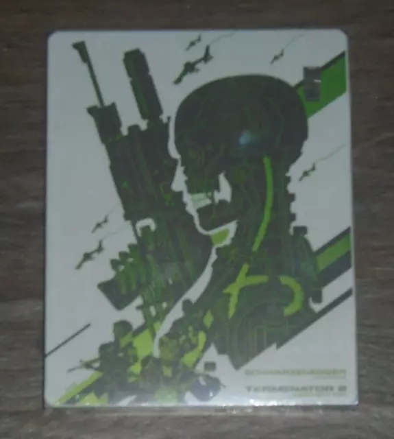 Terminator 2 "variant" (Blu-ray) steelbook. NEW & SEALED. Mondo X.