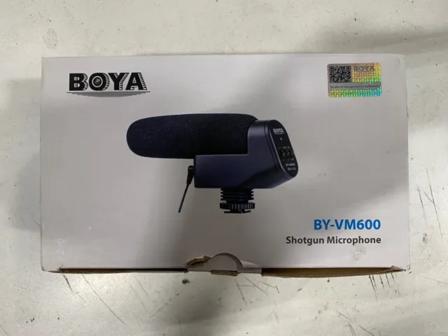 Boya BY-VM600 Shotgun Microphone for DSLR Camera