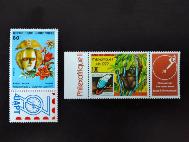 ZW21/ Gabun - Gabon 1978 1979 - Yv 419 PA 214 | Mi 682 700 - Philexafrique - MNH