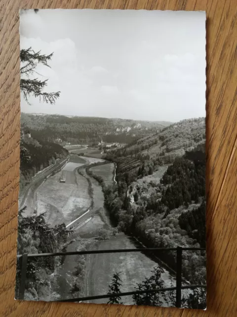 G'HACKTKOGEL u. G'HACKTES HOCHSCHWAB alte Ansichtskarte ECHTFOTO 50er Jahre 1956
