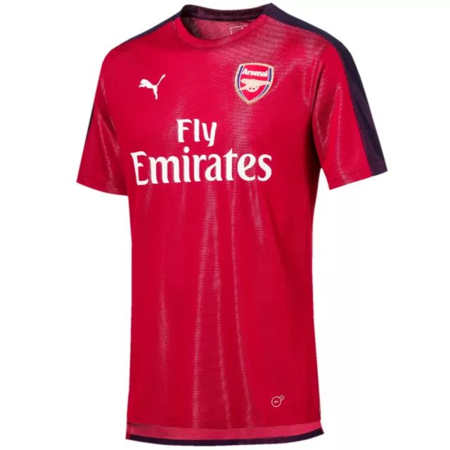 Puma AFC Arsenal London Stadium Aufwärm Trainings Trikot with Sponsor 2018/19