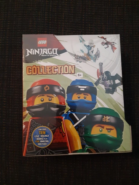 LEGO NINJAGO MASTER of Spinjitzu Collection 10 Book Set And 5 Posters ...