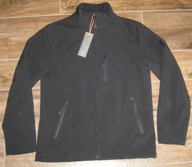 New TUMI Black 4T-2011SS T-Tech Zip Coat Jacket SMALL S SM NWT $235 BLACK