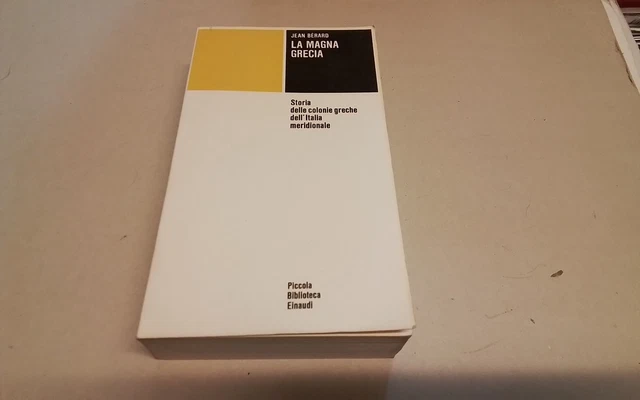 J. Bérard, La Magna Grecia, Einaudi 1963, 30a26