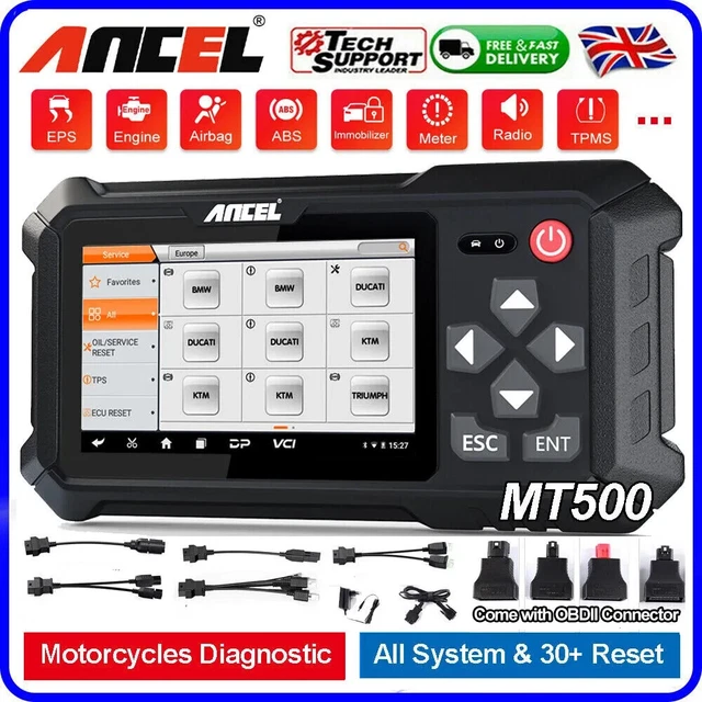 MOTOCOCHE Motorcycle Diagnostic Tool OBD2, Motorcyc Produktbild-Vorschau 2