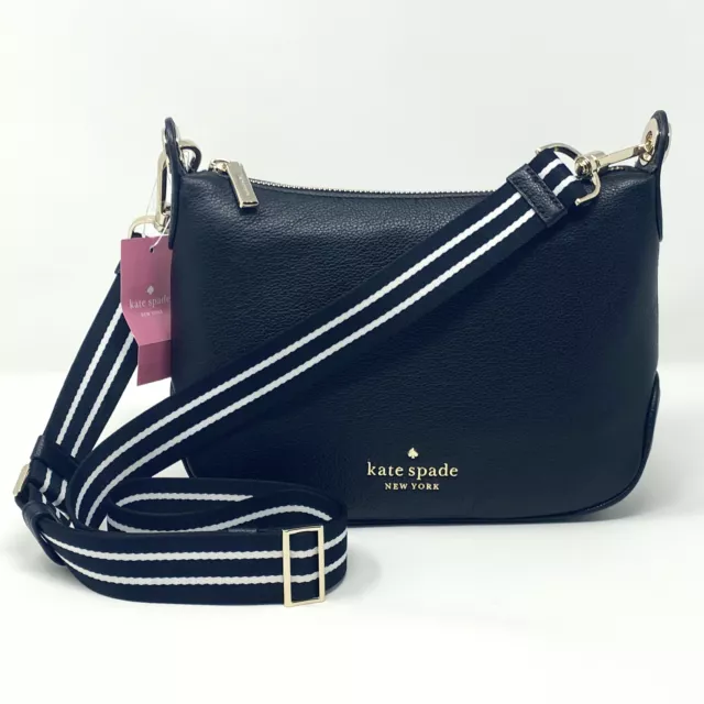 SALE* Kate Spade Rosie Small Crossbody Pebbled Leather Black NWT