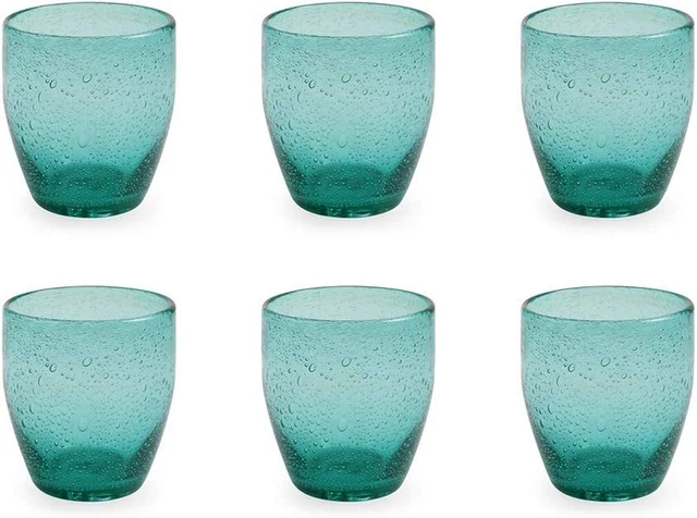 Bicchieri Vetro Colorato: Set da 1,2,4 e 6 Pezzi | Zafferano