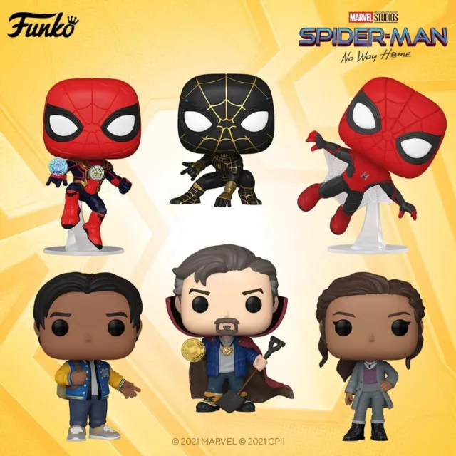 Funko Pop! Marvel Studios Spider-Man No Way Home Waves 1 & 2 - Toda la Familia 3