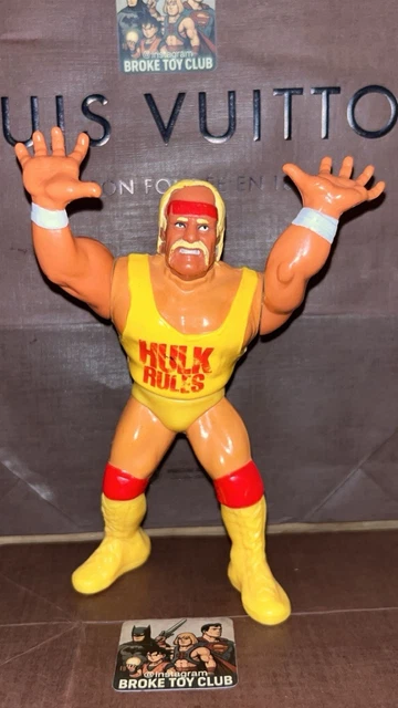 Ring De Catch WWF/WWE Hasbro Vintage - Avec Hulk Hogan Et Ultimate Warrior - Boîte