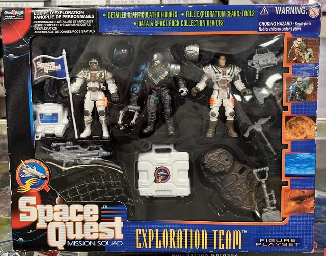 ミリタリー Space Quest EXPLORATION TEAM Vtg Space Quest Mission Squad Exploration Team 1999 Novelty