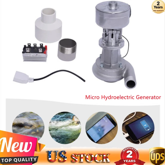 Portable Mini-hydro Agenerator Ydroelectric Generator Power Station Water Turbin