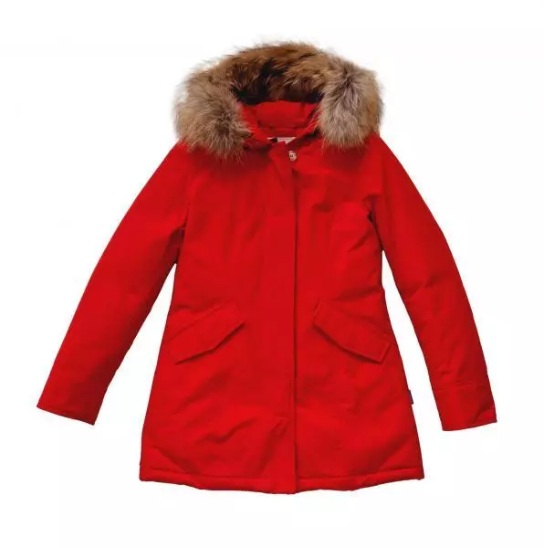 Chaqueta WOOLRICH chaqueta larga parka ártica mujer CFWWOU0538FRUT0001 rojo