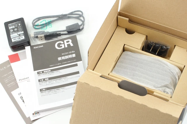 463 Shots 【TOP MINT in Box】 RICOH GR IIIx 24.2MP APS-C Digital Camera From Japan