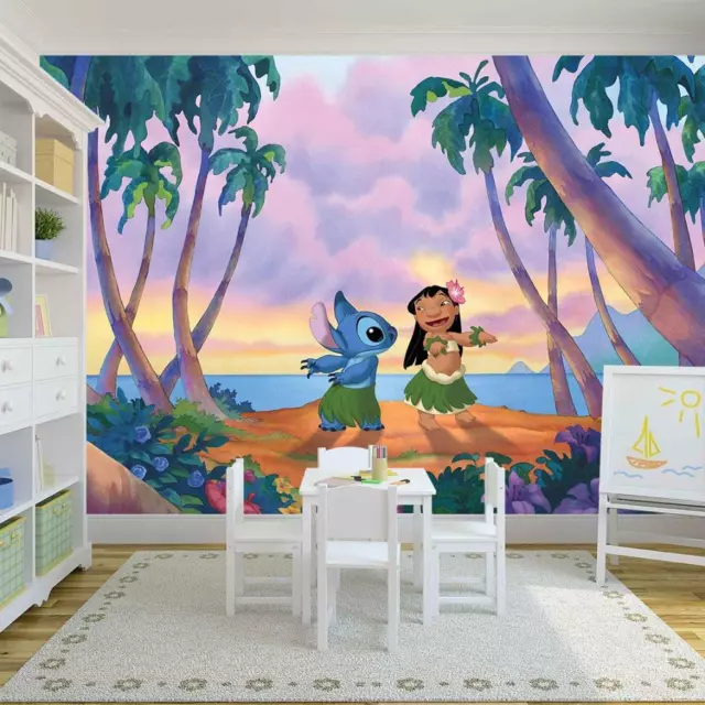 LILO & STITCH Backdrop Happy Birthday Party Baby Photo Background Banner  Prop EUR 15,18 - PicClick IT