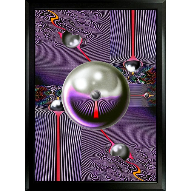 Tame Impala Albums Currents Framed Cd Poster Art